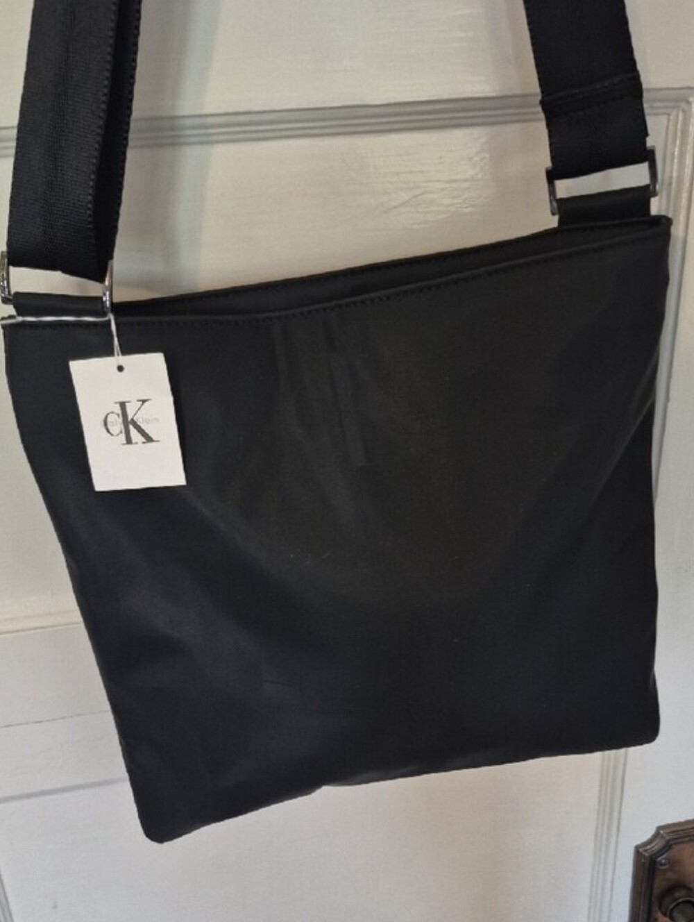 Calvin Klein Black Nylon Crossbody Bag